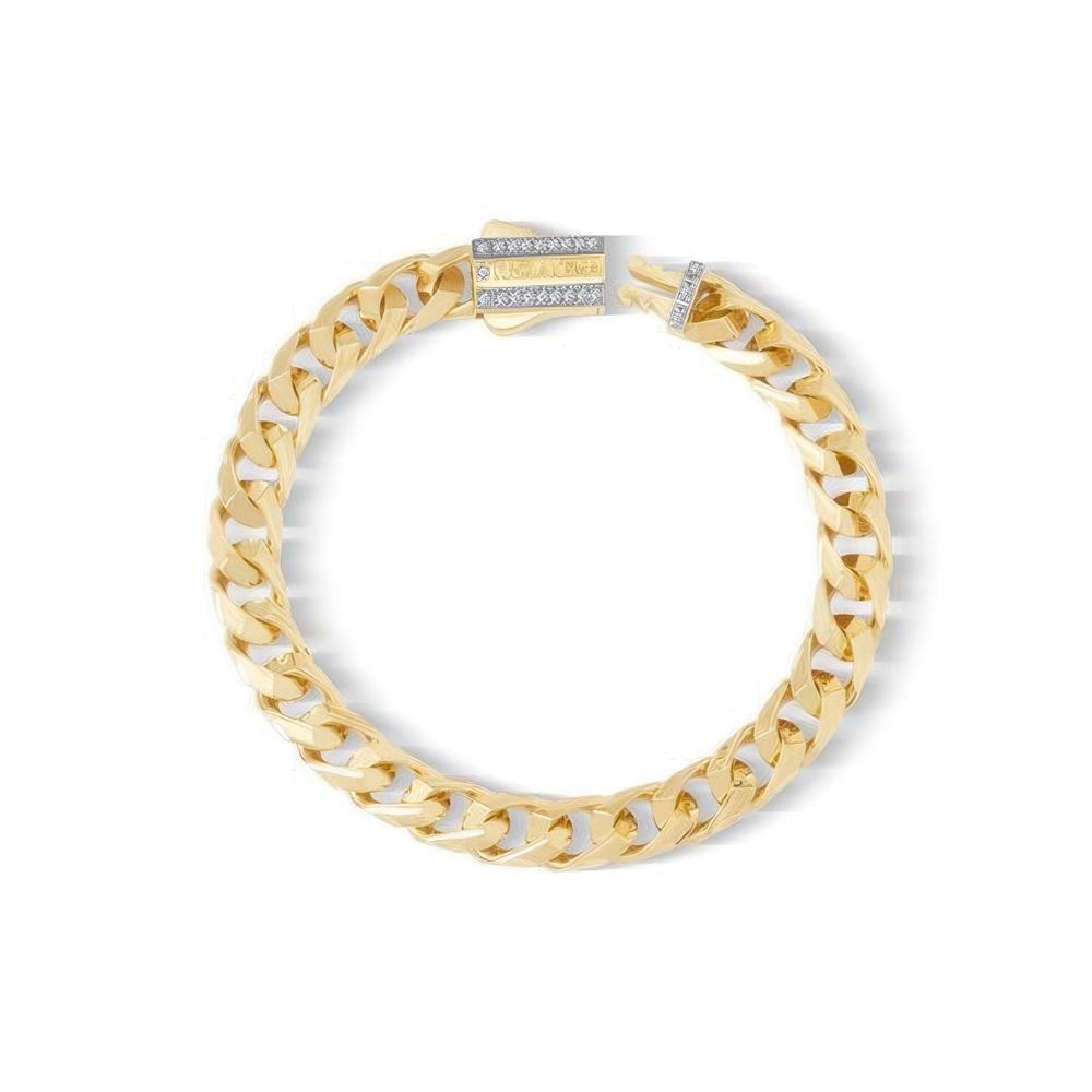 7 Mm Piramit Gurmet Bileklik 18CM