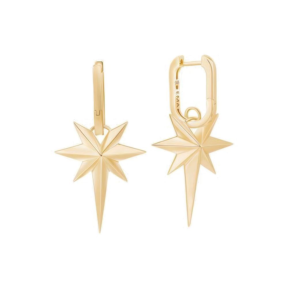 Kutup Yıldızı Küpe