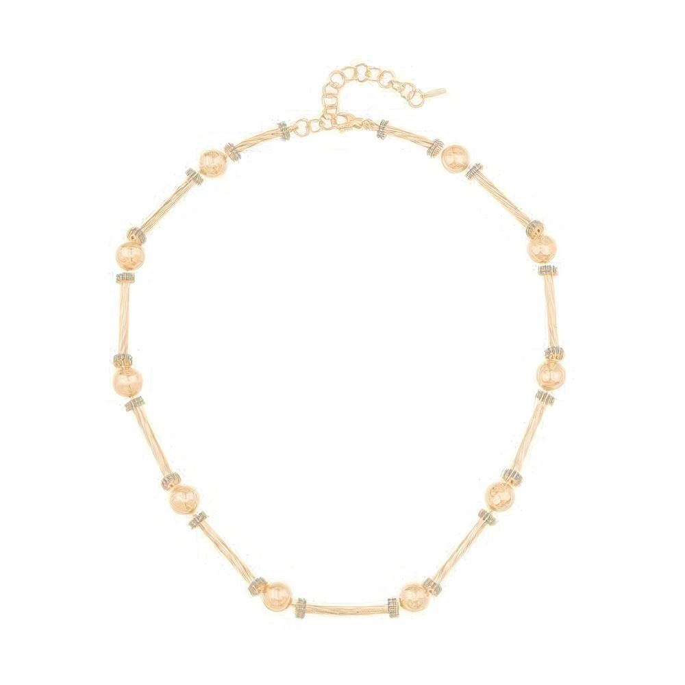 Burgu Silindir Kolye 43 Cm Zincir