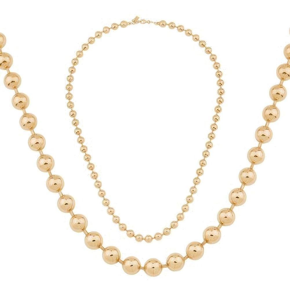 Top Top Kolye 43 Cm Zincir