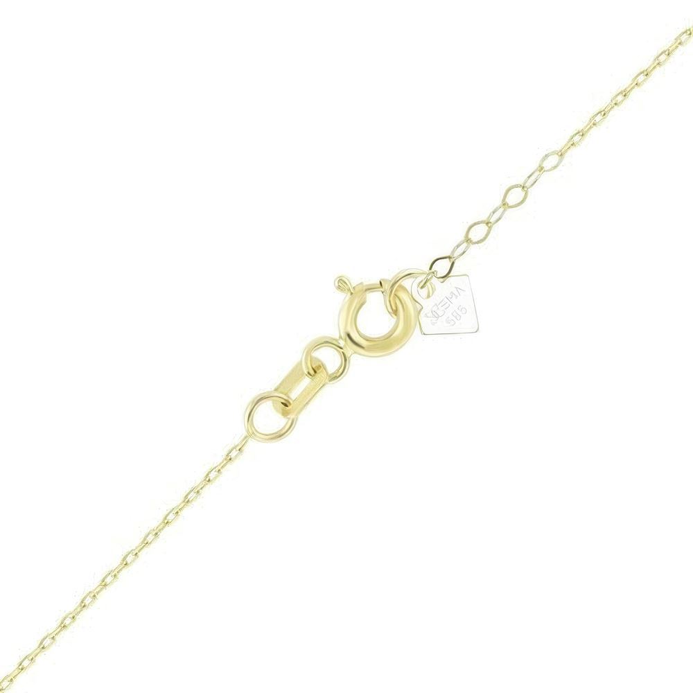 Kuzey Yıldızı Altın Kolye 45Cm Zincir