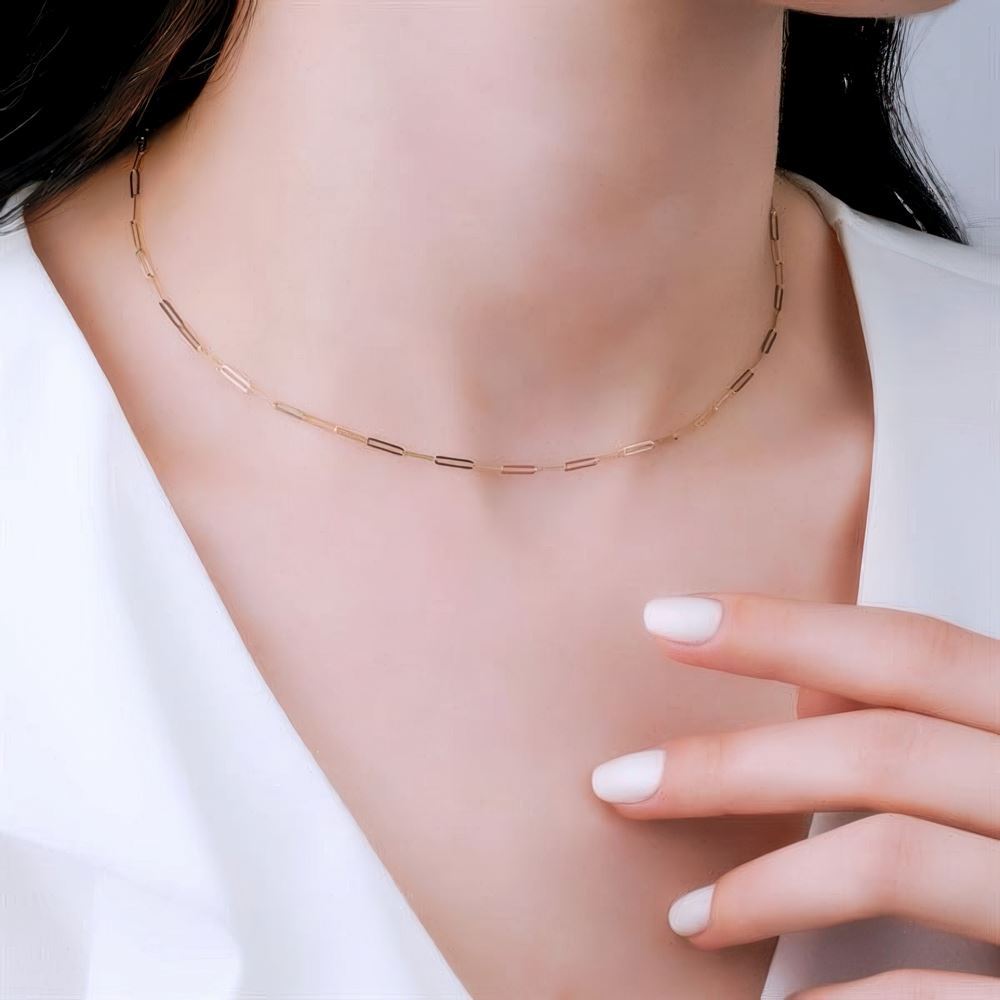 Altın Trend Zincir 42Cm Zincir