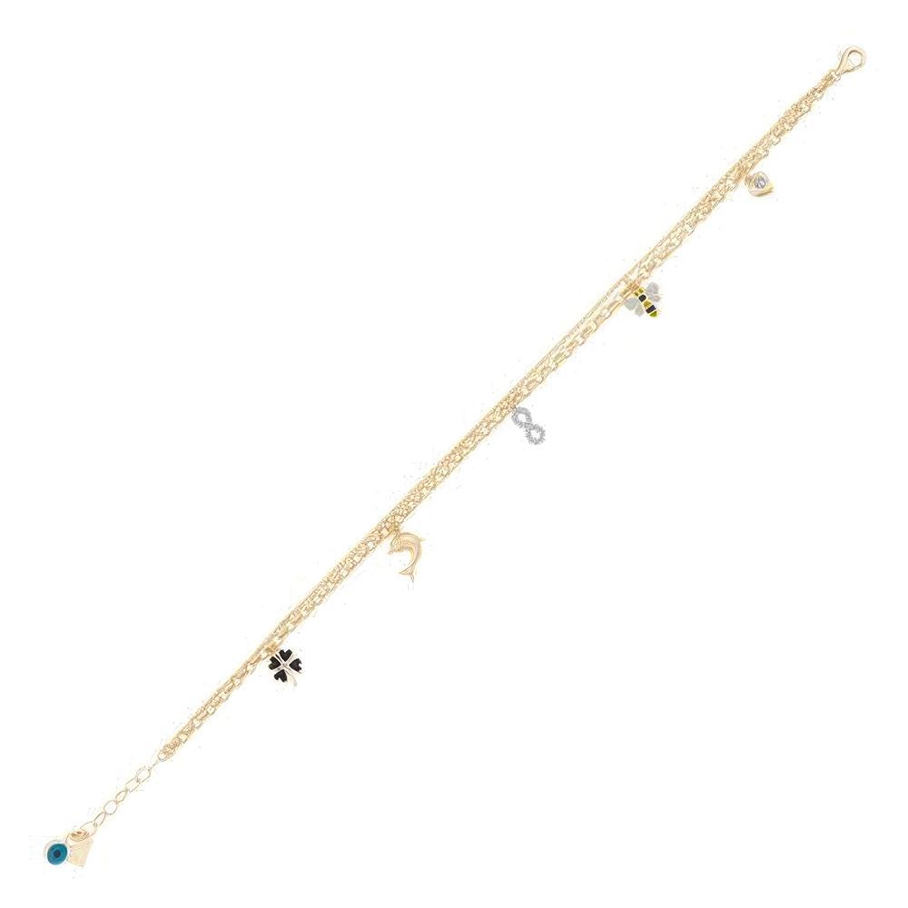 Sonsuzluk Şans Altın Halhal