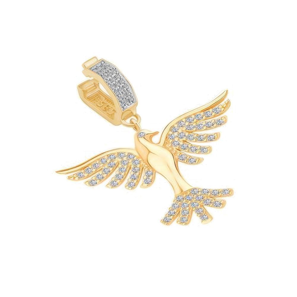 Siyah Anka Kuşu Charm