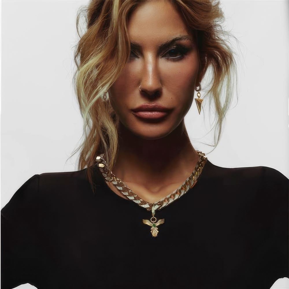 Zümrüt Taşlı Anka Kuşu Charm