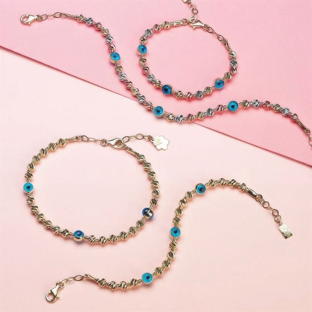 Altın Çocuk Bilekliği 15Cm