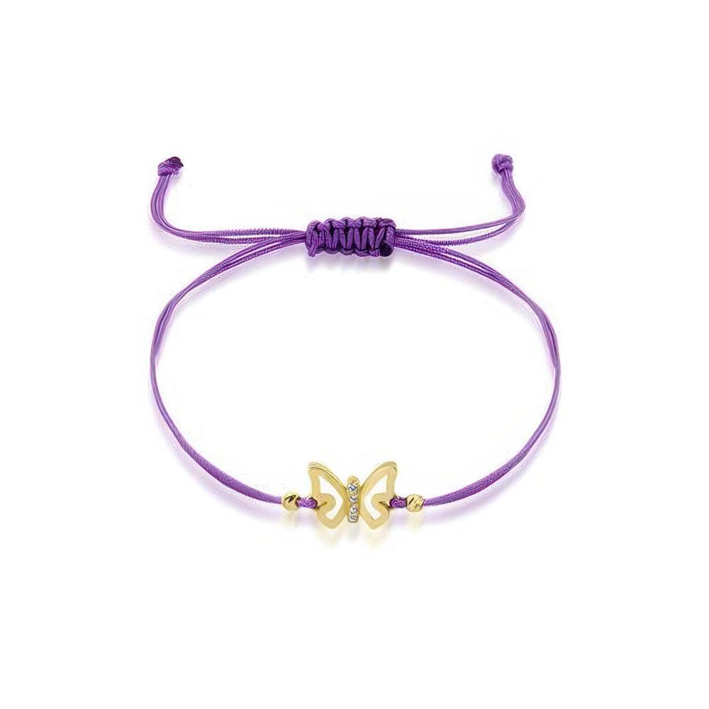 Altın Kalp Taşlı Bileklik AYARLANABİLİR