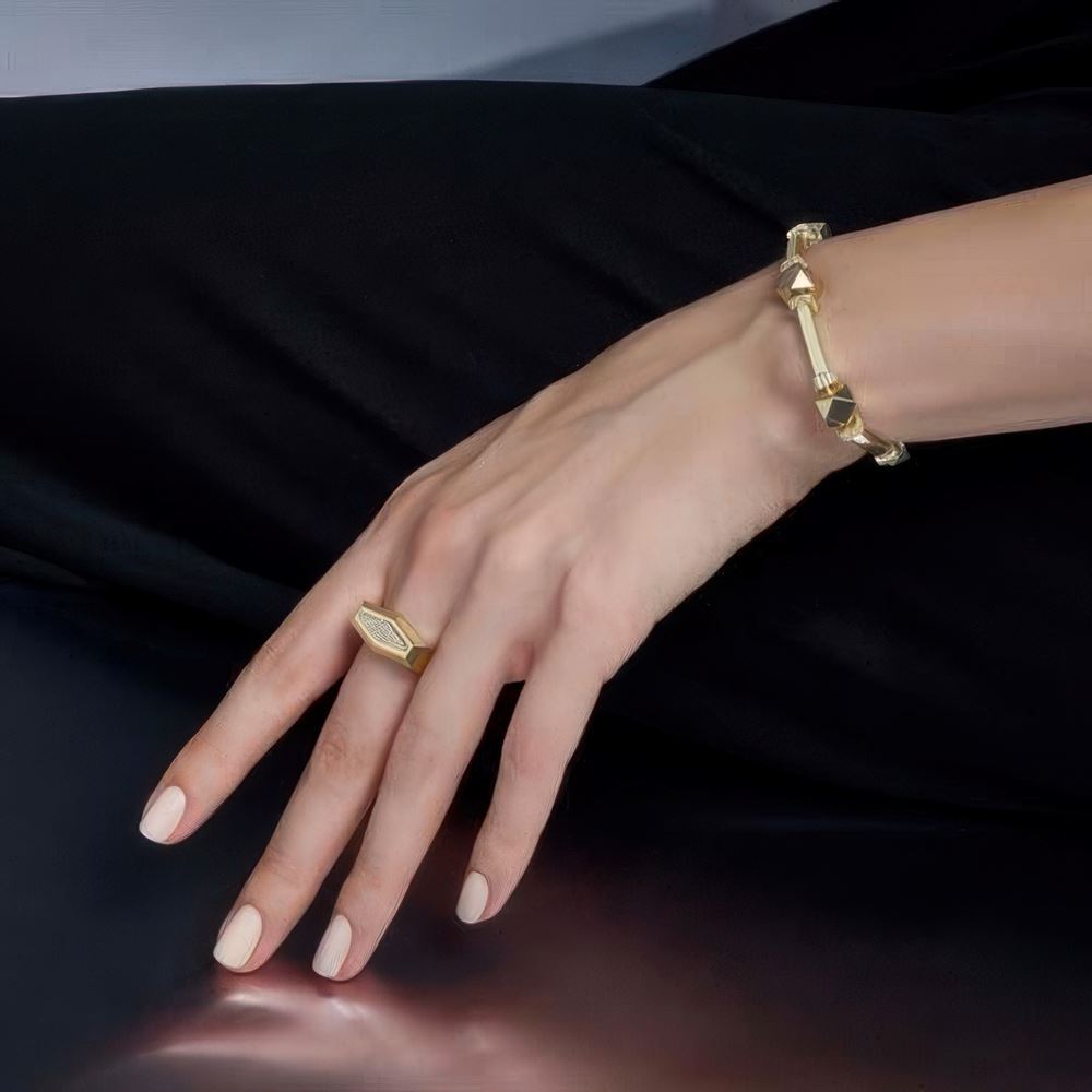 Geometrik Silindir Bileklik 18CM