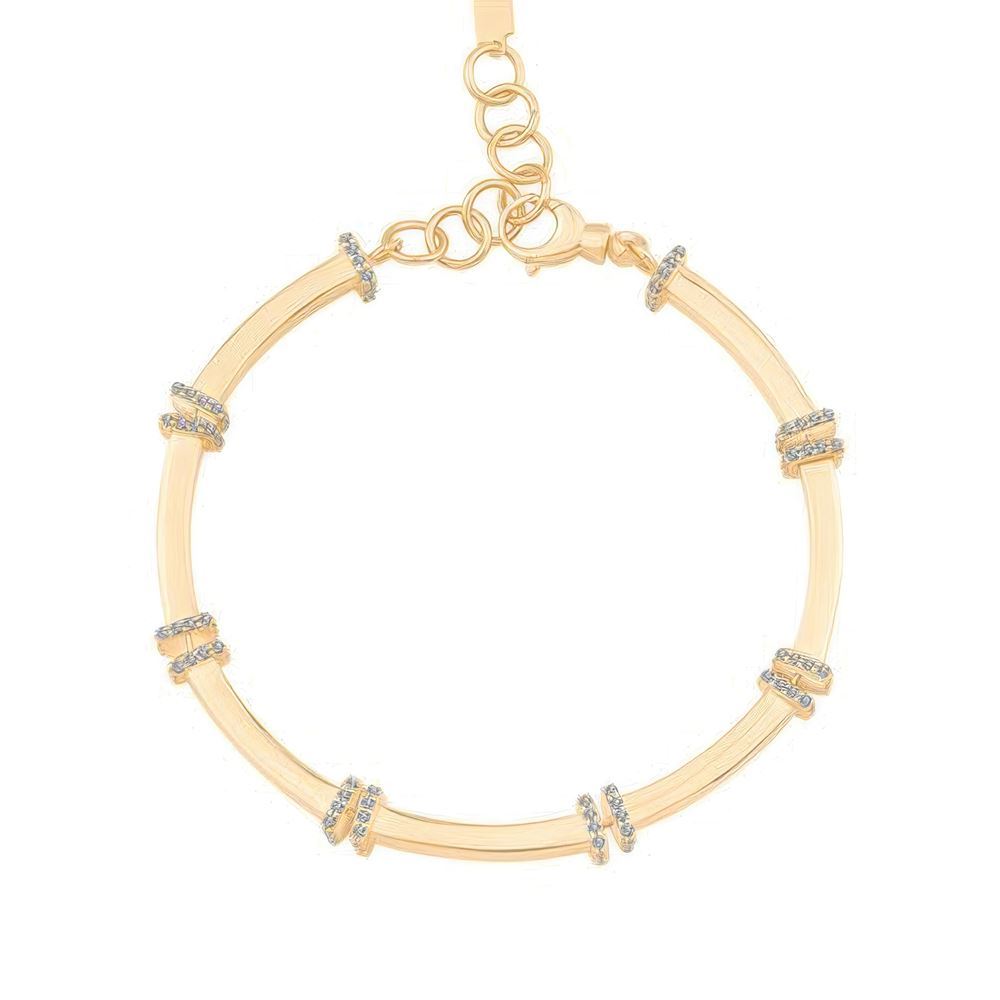 Taşlı Silindir Bileklik 18CM