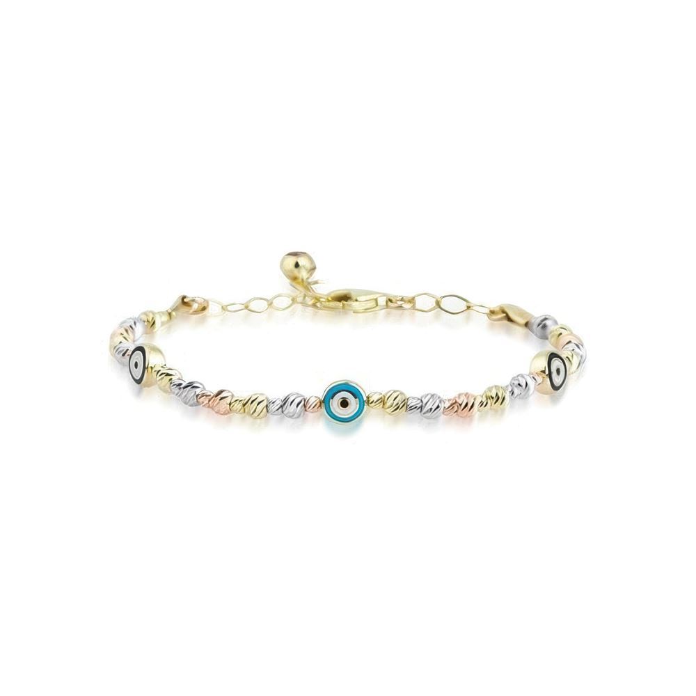 Anne Çocuk İkili Set Altın Bileklik Anne 19Cm Çocuk 14Cm