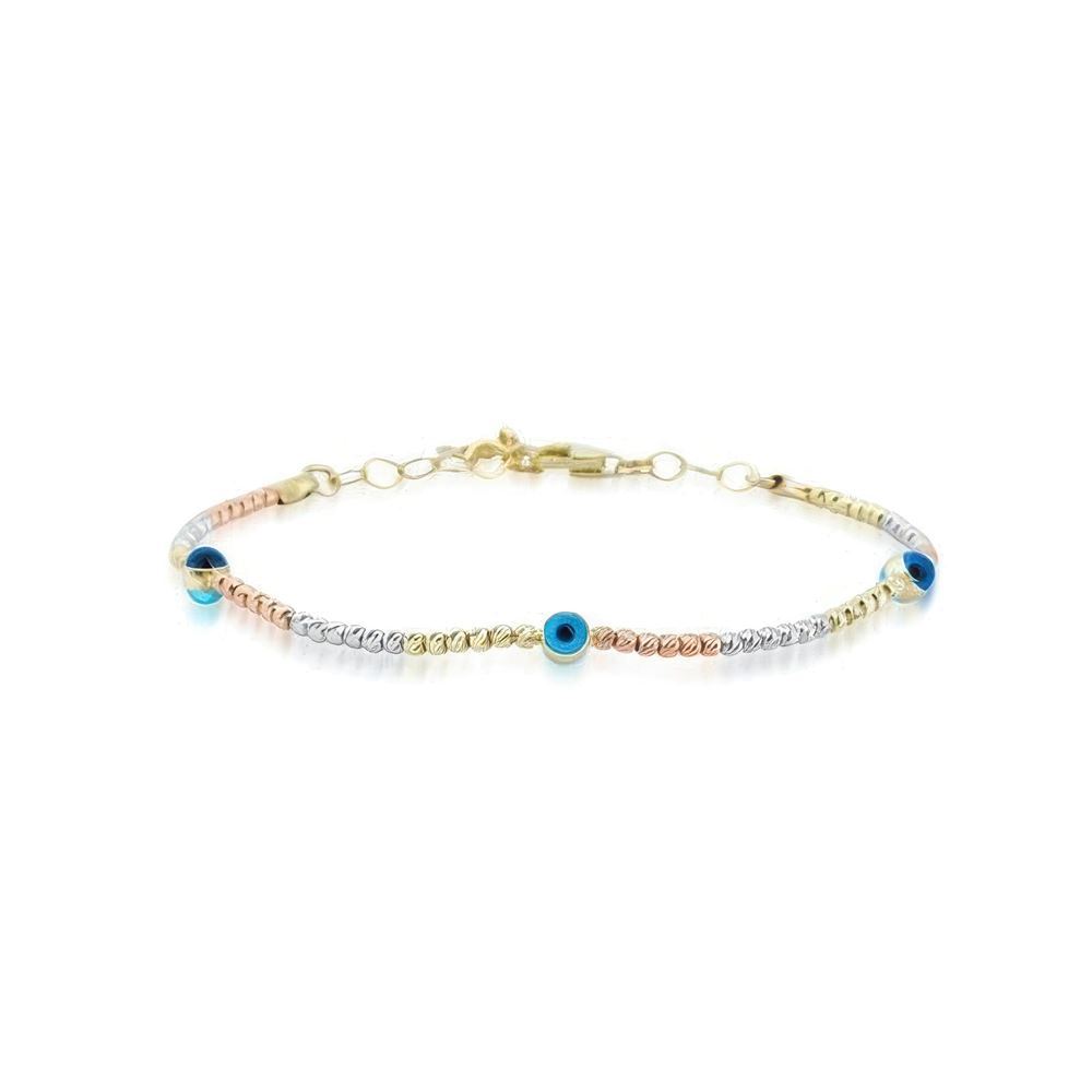 Anne Çocuk İkili Set Altın Bileklik Anne 19Cm Çocuk 14Cm