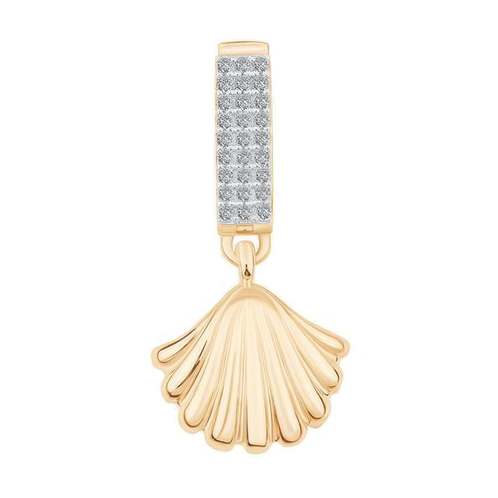 Deniz Kabuğu Sallantılı 9Mm Bileklik Charm