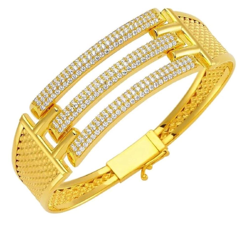 22 Ayar Rize Hasır Kaburga Altın Bilezik (Yöresel Model)