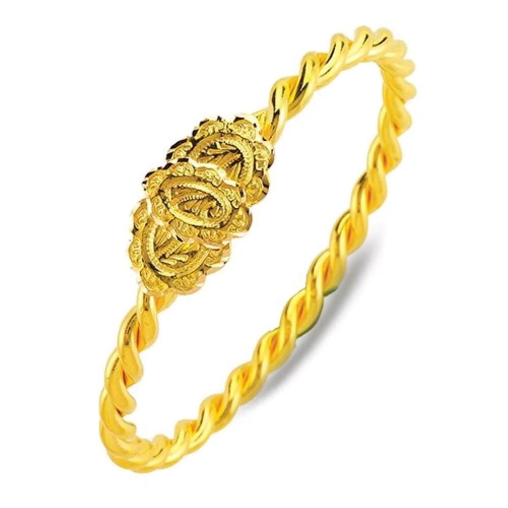 22 Ayar Erzurum Burma Altın Bilezik (Şık Tasarım)