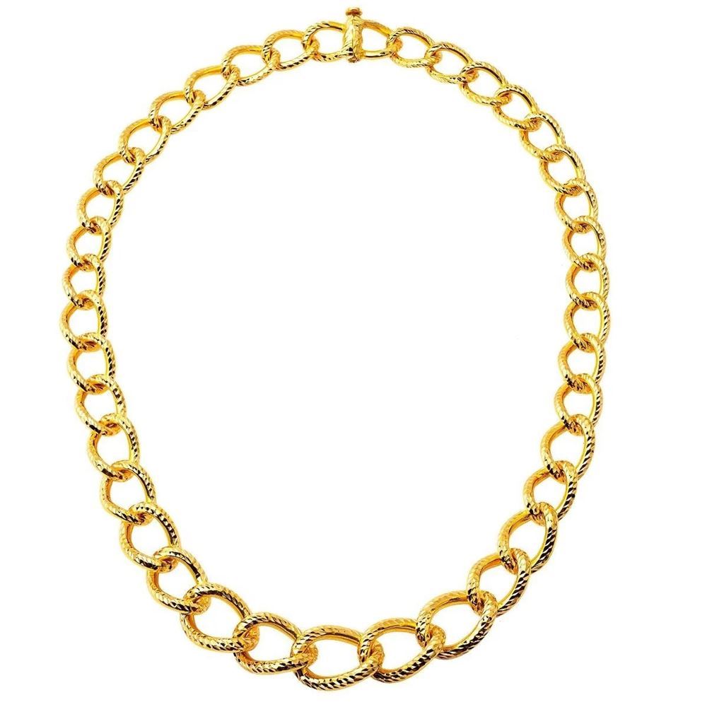 22 Ayar Samanyolu Altın Zincir 45 cm Modern Kolye