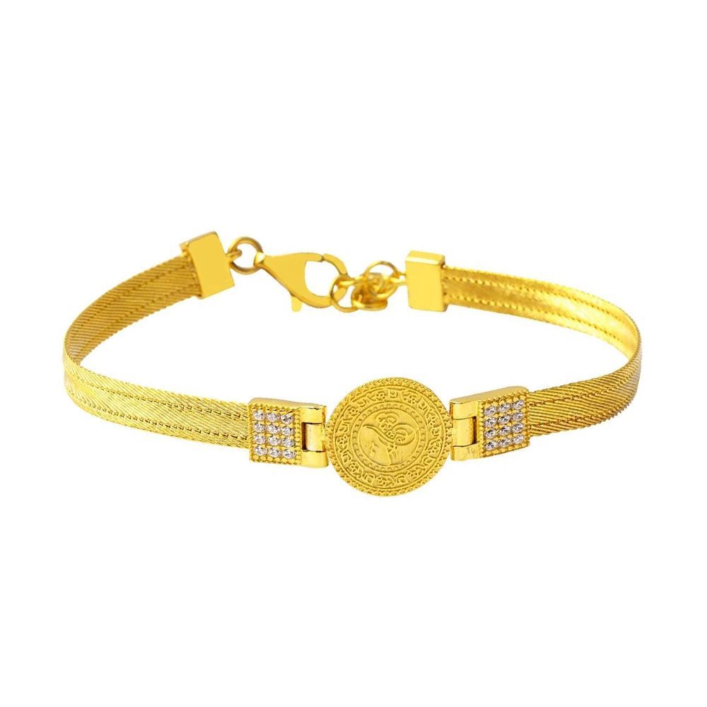 22 Ayar Tuğralı Trabzon Hasır  Altın Bileklik Altın Bileklik