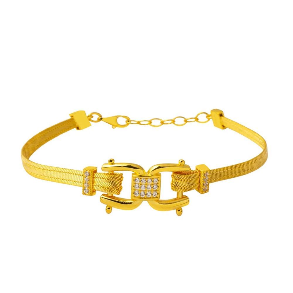 22 Ayar Taşlı Kemer  Trabzon Hasır Altın Bileklik Altın Bileklik