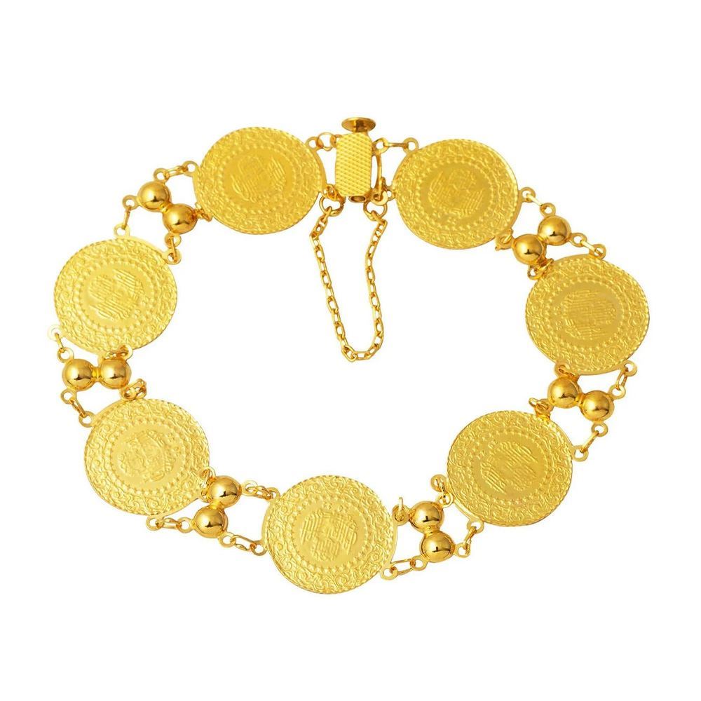 22 Ayar 7 Çeyrek Altınlı Kelepçe Bileklik Altın Bileklik