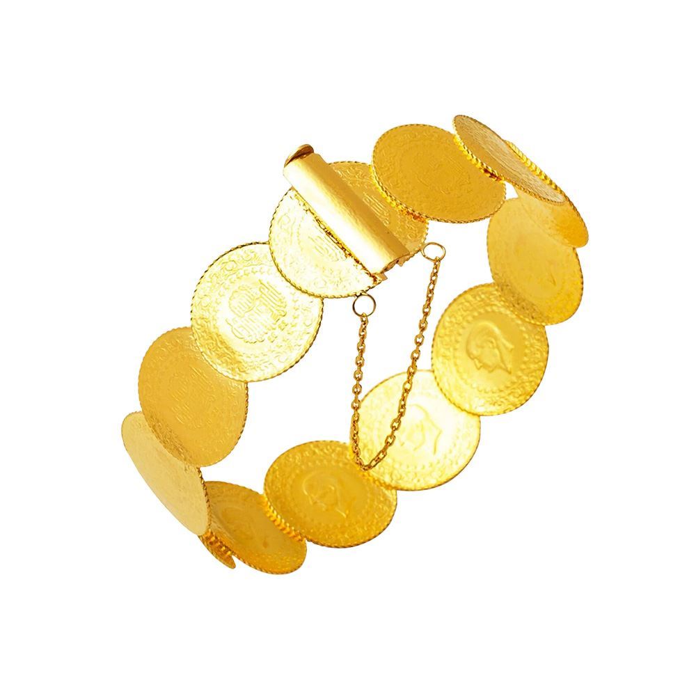 22 Ayar 13 Çeyrek Altınlı Kelepçe  Altın Bilezik Altın Bileklik