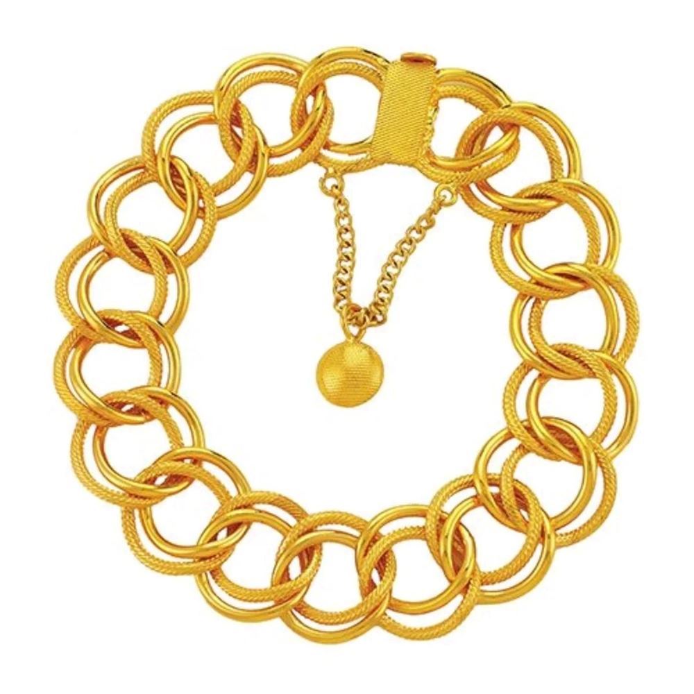 22 Ayar Samanyolu  Altın Bileklik 18 Gram Altın Bileklik