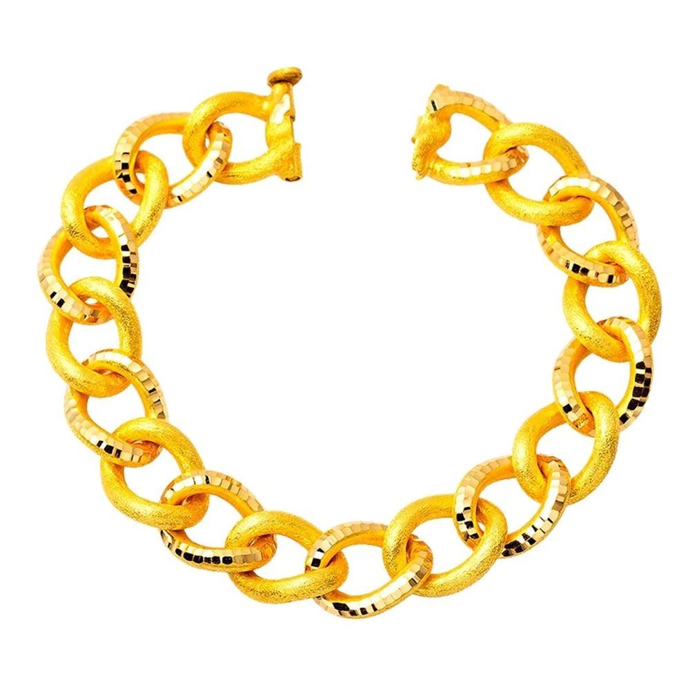 22 Ayar Uzay Yolu  Taşsız Altın Bileklik Altın Bileklik