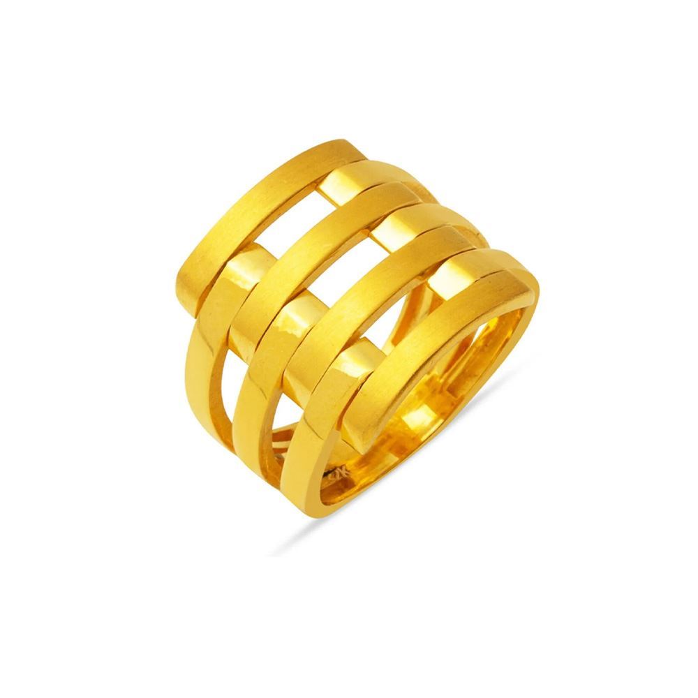 22 Ayar Kaburga Altın Yüzük