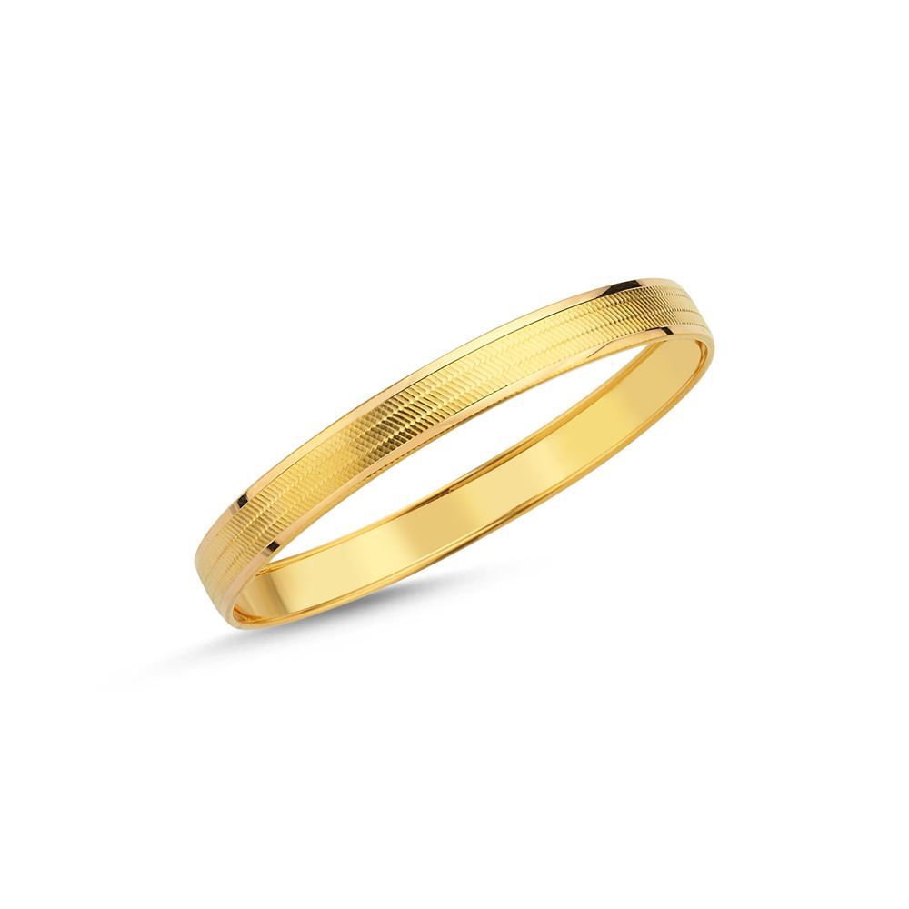 22 Ayar Hasır Şarnel Altın Bilezik 8mm 8 Gr