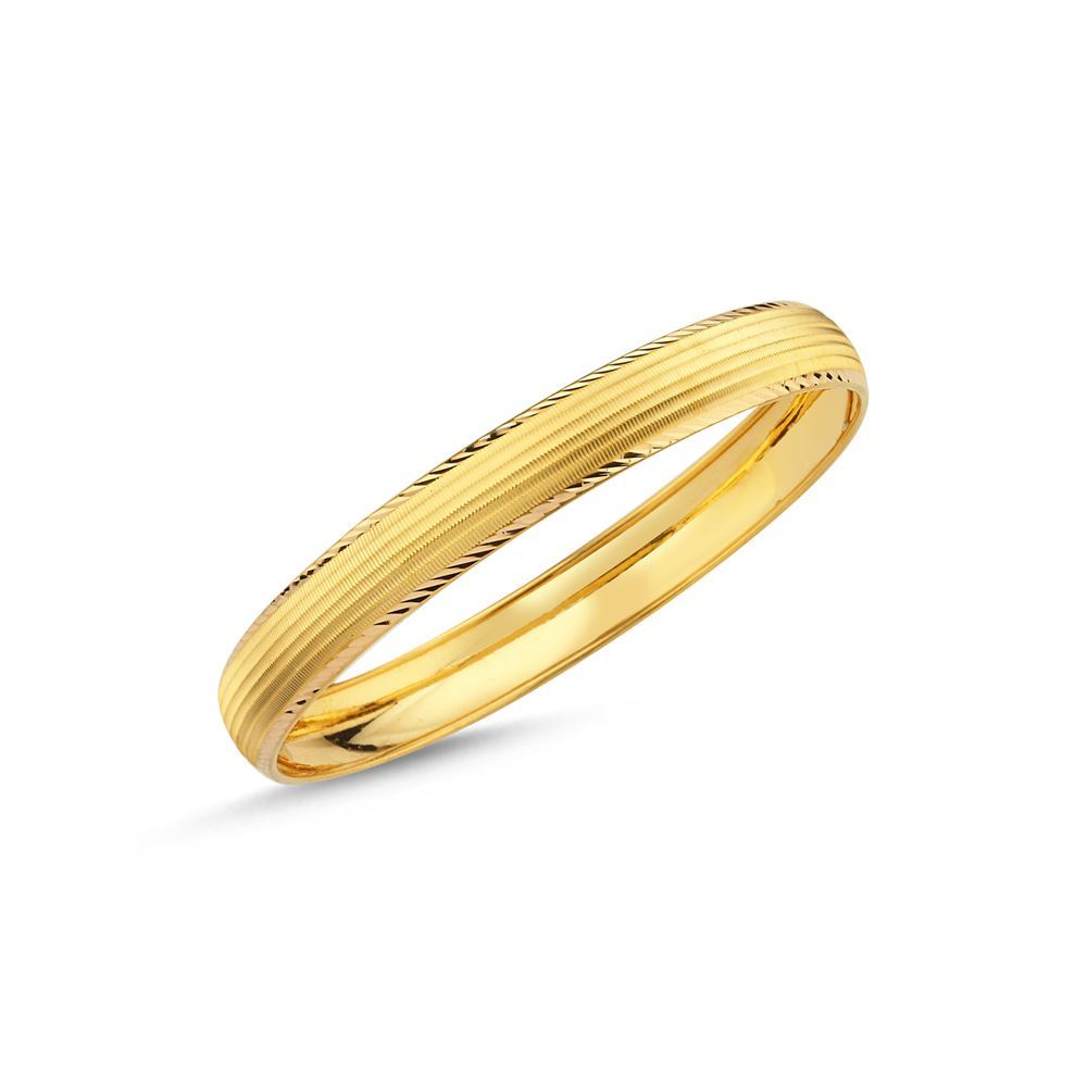 22 Ayar Şarnel Altın Bilezik 10mm 10 Gr