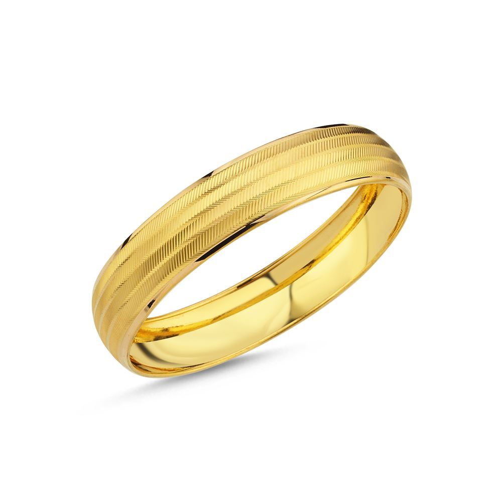 22 Ayar Şarnel Altın Bilezik 15mm 15 Gr