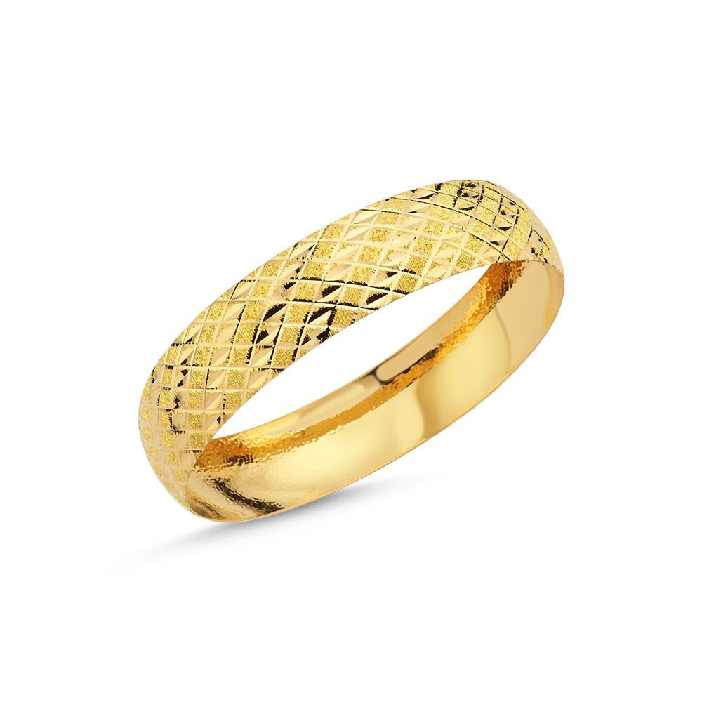 22 Ayar Tel Altın Bilezik 15mm 20 Gr