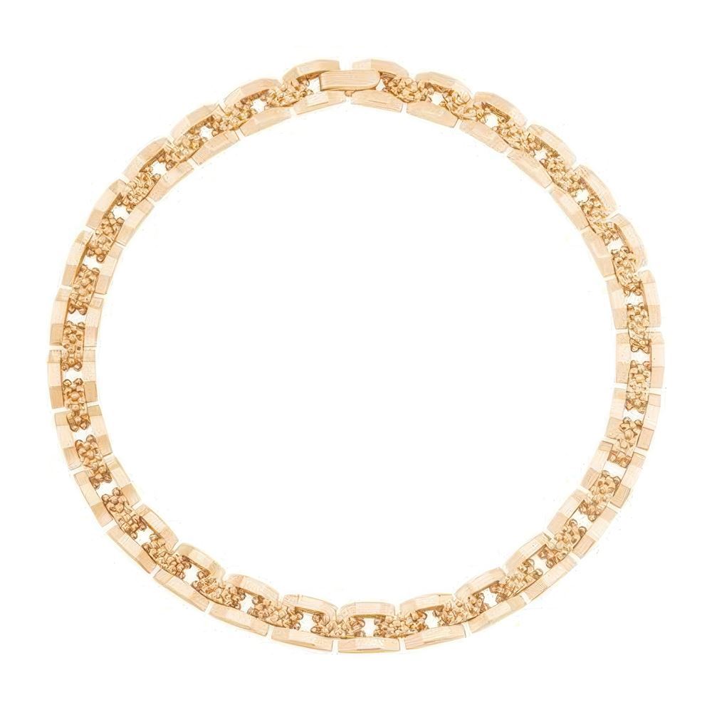 Tasarım Toptop Choker Zincir 42Cm