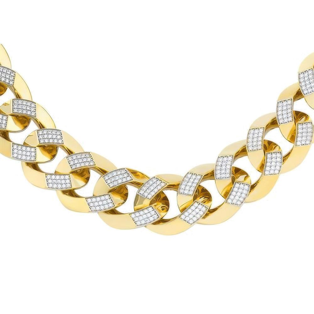 19Mm Taşlı Gurmet Zincir 45 Cm