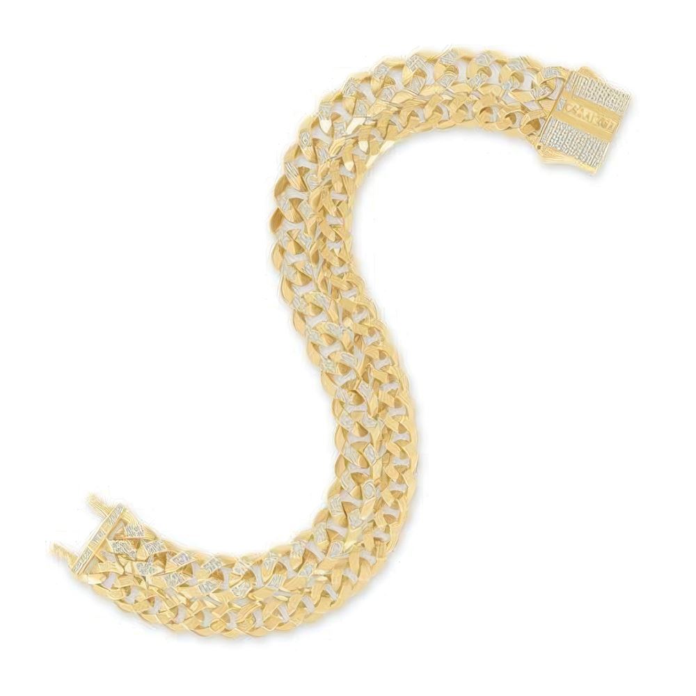 İki Sıra Gurmet Bileklik 18CM