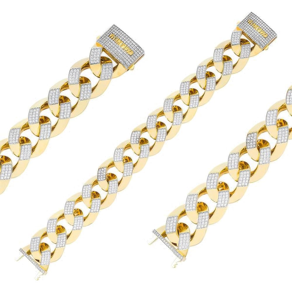 19 Mm Taşlı Gurmet Bileklik 18CM