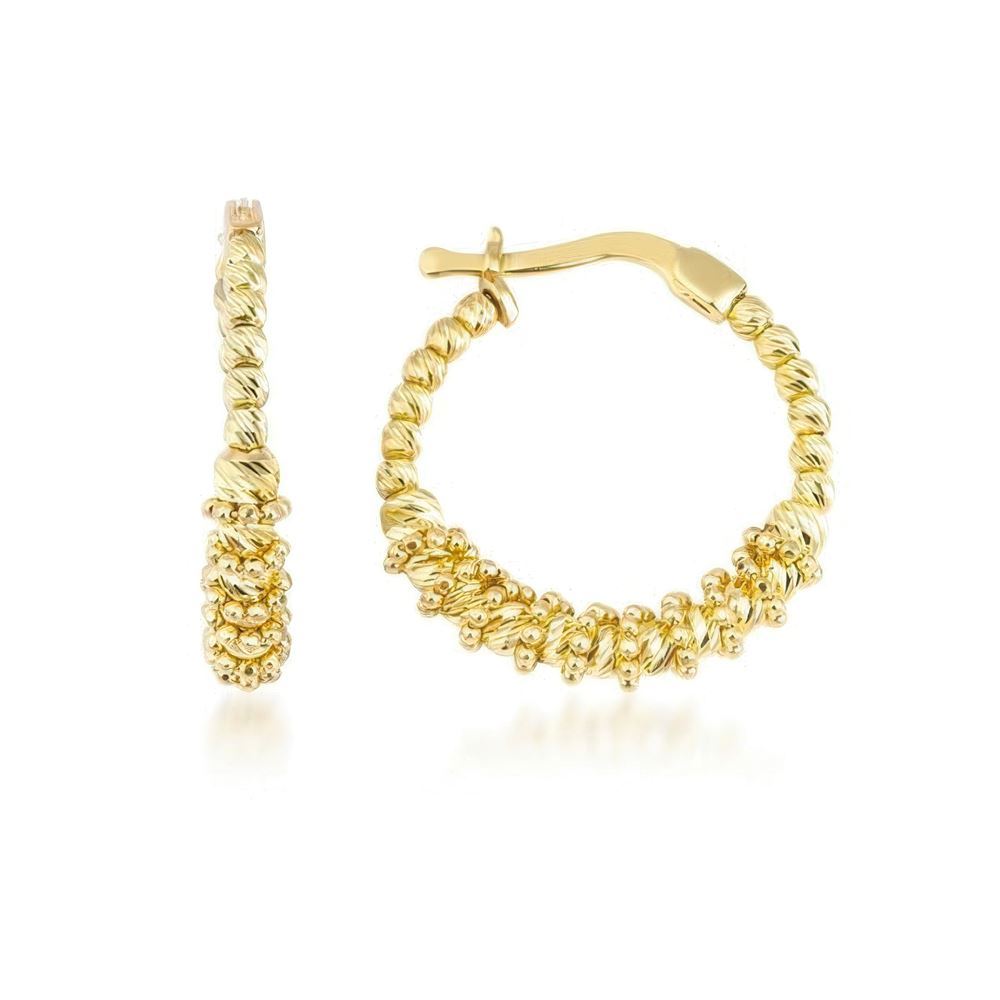 Top Top Sarma Halka Küpe