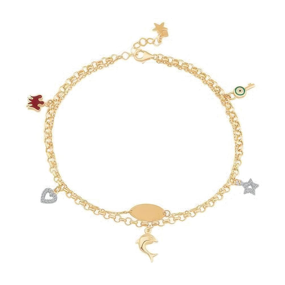 İsim Yazılabilen Altın Halhal