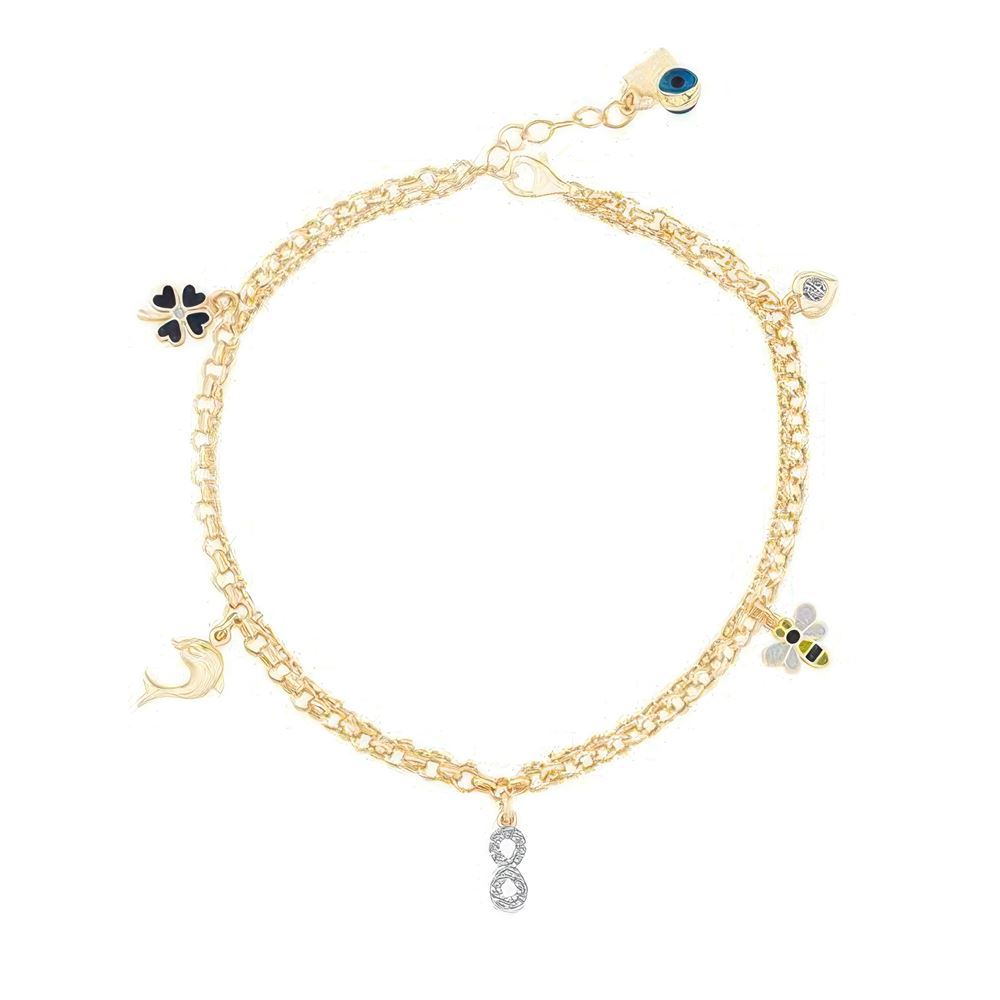 Sonsuzluk Şans Altın Halhal