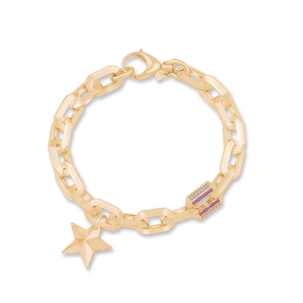 İtalyan Yıldız Bileklik 18CM