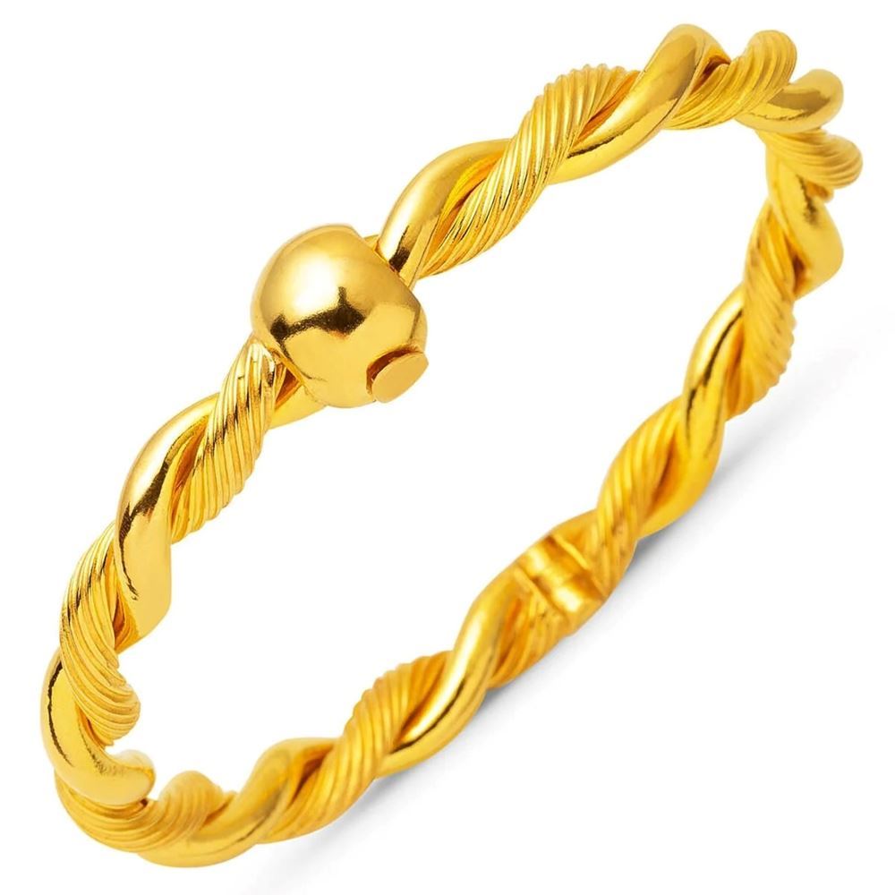 22 Ayar Erzurum Burma Kelepçe Altın Bilezik (Klasik Model)