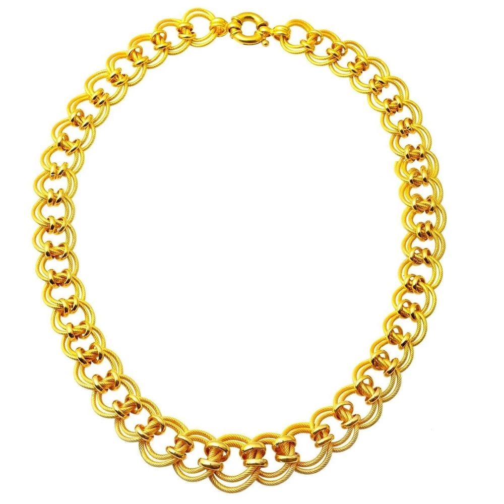 22 Ayar Altın Zincir Kolye 38