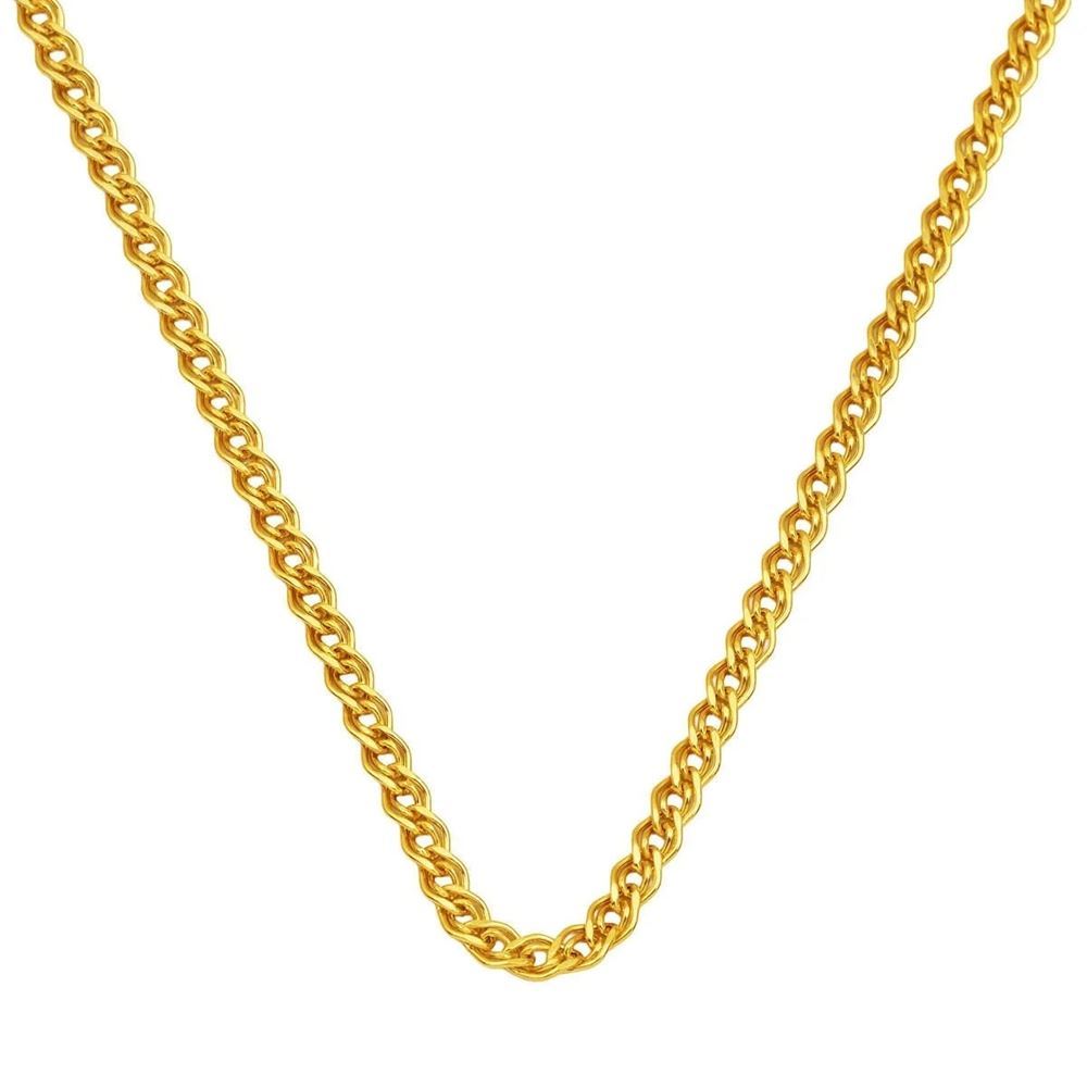 22 Ayar Samanyolu Altın Zincir 55 cm Modern Kolye