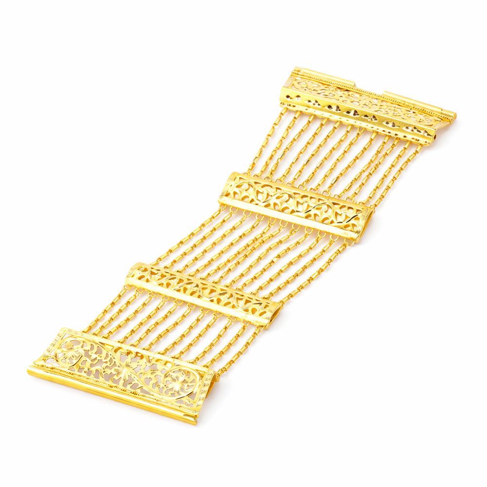 22 Ayar Urfa Akıtması  Altın Bileklik Altın Bileklik