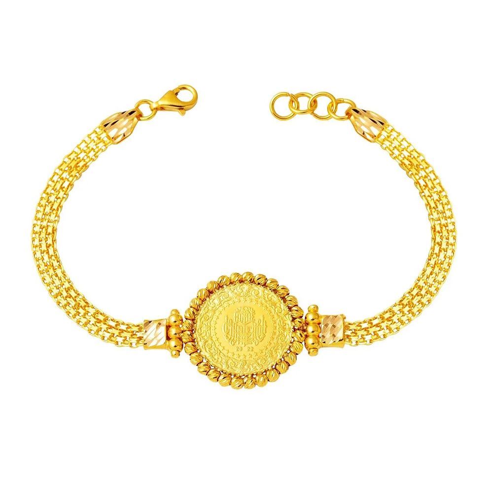 22 Ayar Yarım Altınlı  Bileklik Altın Bileklik