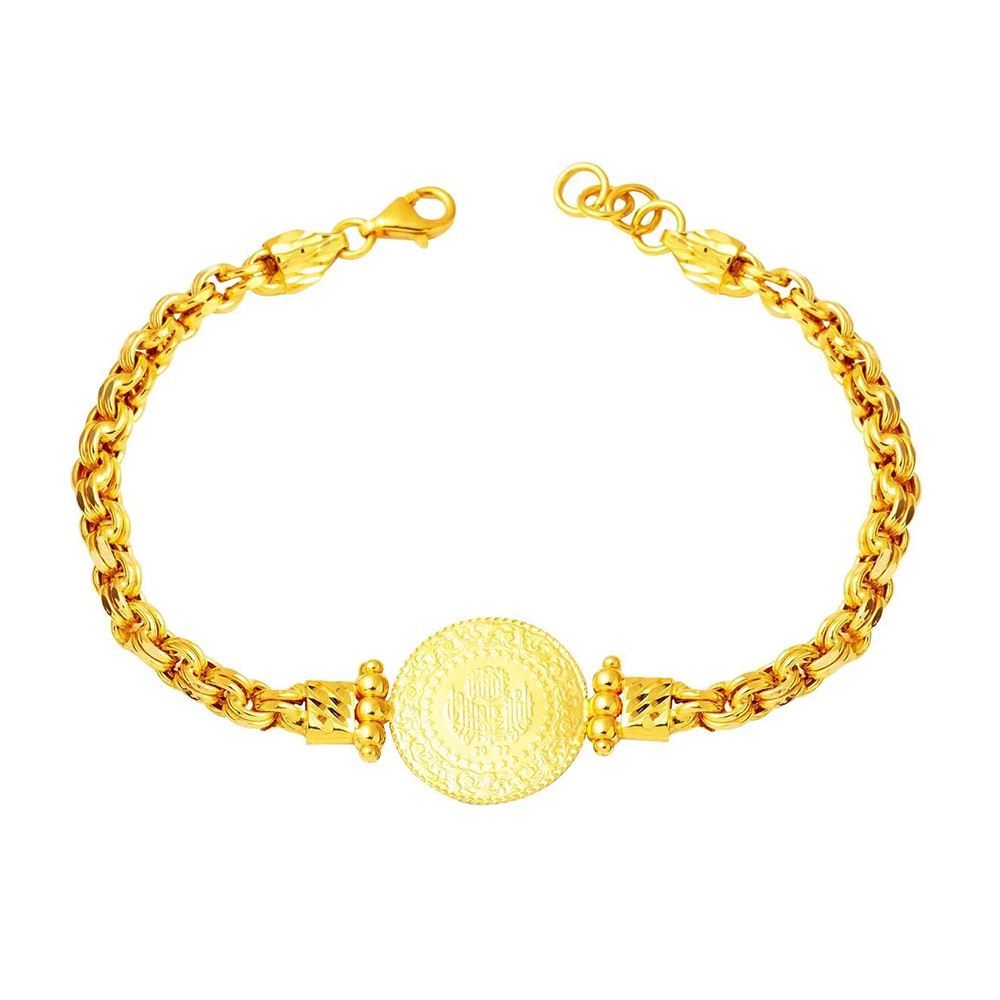 22 Ayar Çeyrek Ziynetli  Altın Bileklik Altın Bileklik