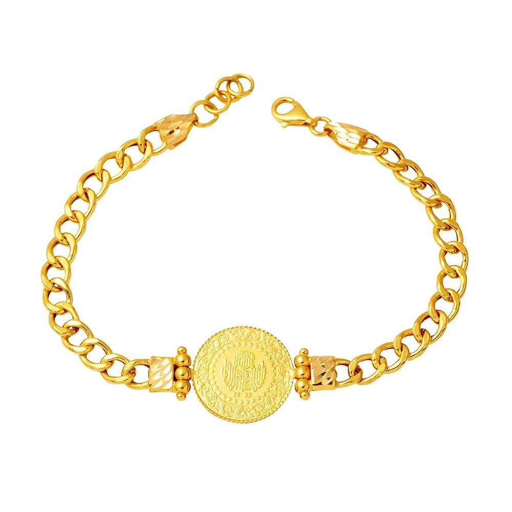 22 Ayar Küçük Altınlı  Bileklik Altın Bileklik