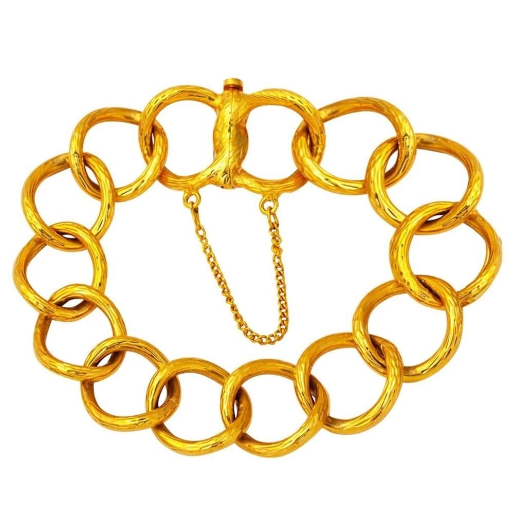 22 Ayar Uzay Yolu Halkalı  Altın Bayan Bileklik Altın Bileklik