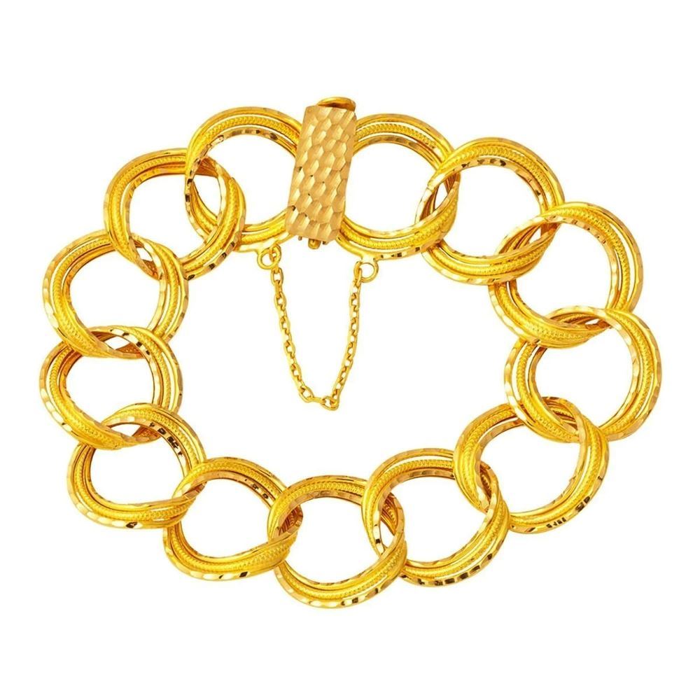 22 Ayar Samanyolu Bileklik Altın Altın Bileklik