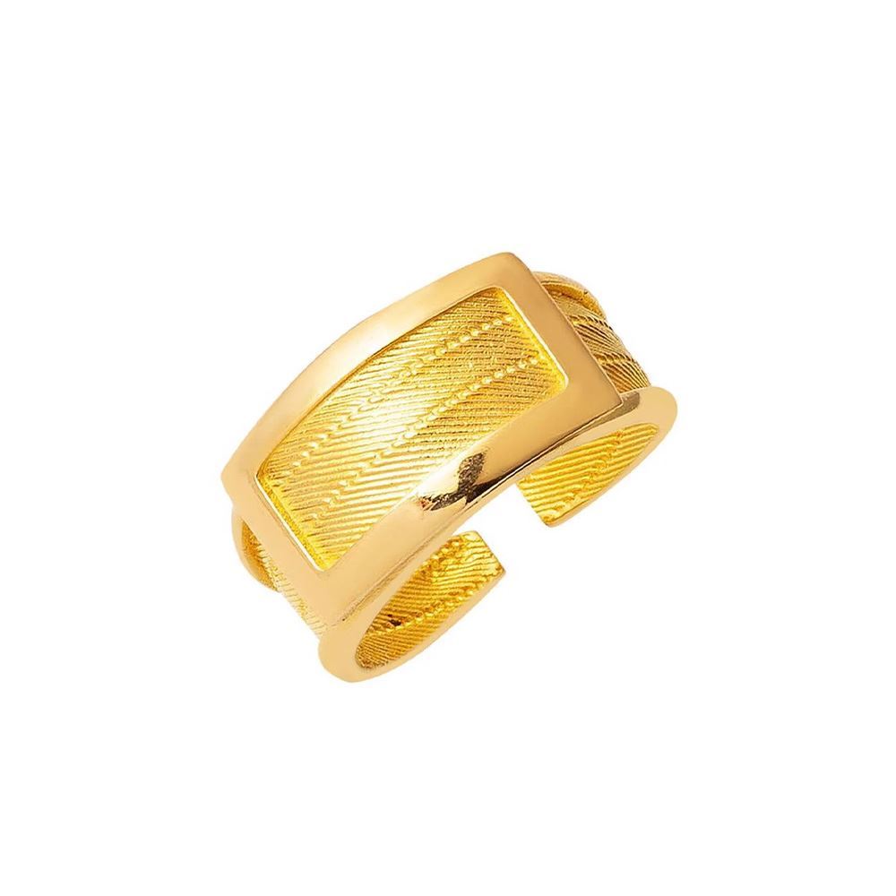 14 Ayar Trabzon Hasırı Altın Yüzük Altın Yüzük